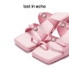 lost in echo设计师品牌小众休闲时尚方头双扣带低跟小高跟凉拖女 商品缩略图4