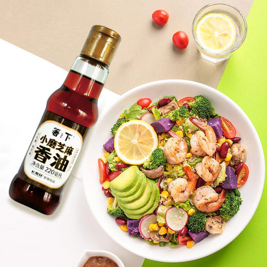 【拍一发二】长寿花箸下小磨香油220ml白芝麻油农家石磨自榨儿童家用纯正麻油 商品图5