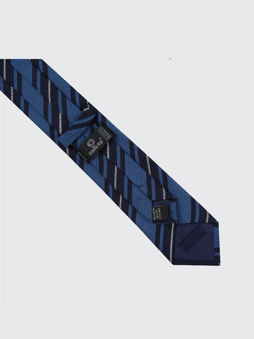 callisto聚酯纤维蓝色领带  FQCTE032C 商品图3