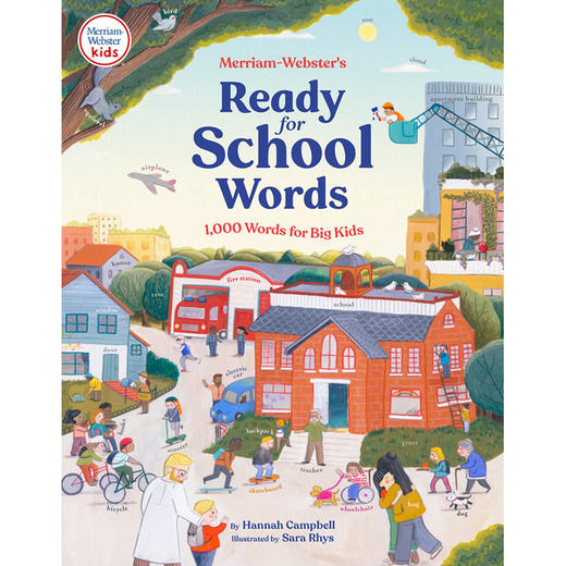 韦氏学前词汇集：适合大孩子们的 1000 个词汇 英文原版 Merriam-Webster's Ready-For-School Words : 1 000 Words for Big Kids 商品图0