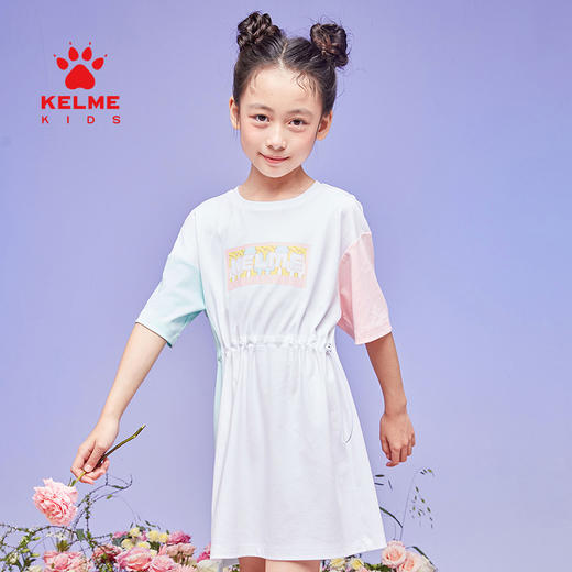 KELME卡尔美儿童背心年夏季休闲连衣裙 商品图3