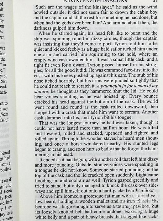 【中商原版】冰与火之歌全套全集 权利的游戏小说套装1-5 精装皮革版珍藏版 英文原版 A Song of Ice and Fire game of thrones 商品图6