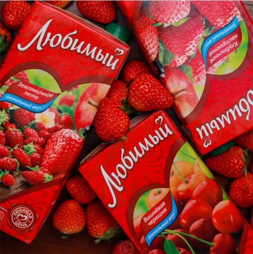 俄罗斯进口  柳缤梅混合果汁  950ml/瓶   多种口味 商品图0