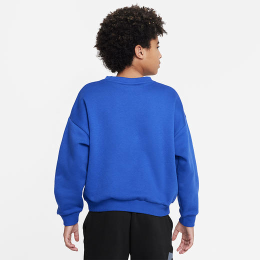 Nike Sportswear Icon Fleece 大童 Oversize 风运动衫 DX5140 商品图9