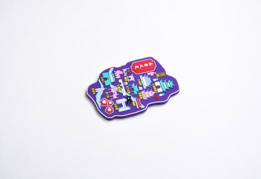 南京秦淮风光地图磁贴冰箱贴-宁 商品图1