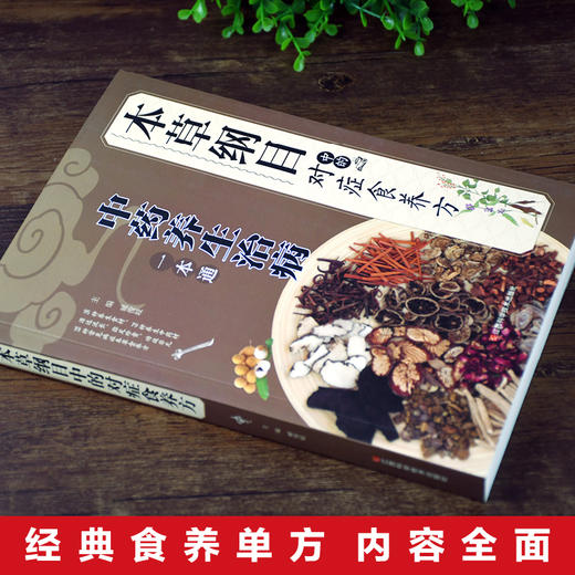 【9.9元包邮】本草纲目中的对症食养方饮食养生疗法保健中医养生保健书烹饪协会推荐中医养生书籍大全中医基础理论中药学中草药书医学养生 商品图1