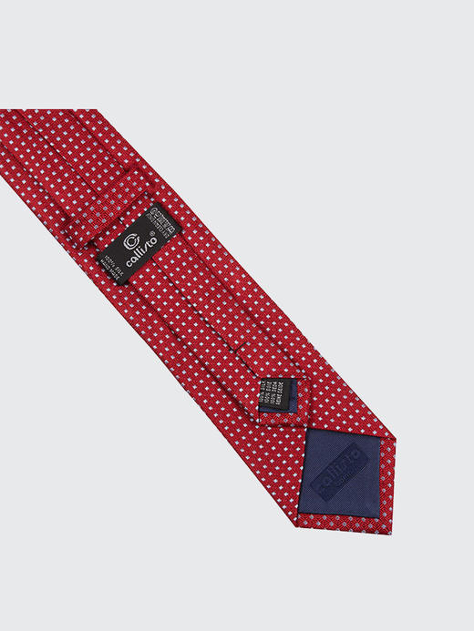 callisto红色桑蚕丝领带 SPCTE029RD 商品图3