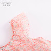 马克珍妮新款夏装 女童田园风郁金香花卉网纱连衣裙231050 商品缩略图4