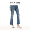 【下架】lost in echo 23春夏新款设计师品牌休闲方头音浪露趾小高跟凉拖 商品缩略图3