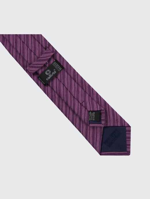 callisto聚酯纤维紫色领带  FQCTE006C 商品图2