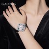 GAONAS 925银锆石手链 高纳仕  手链 时尚绿珠腕带 GS083266 商品缩略图4