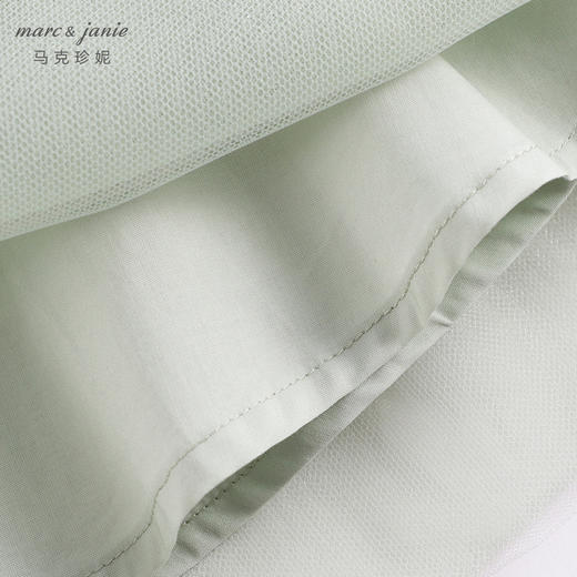 马克珍妮新款夏装 女童收腰网纱蓬蓬连衣裙230973 商品图4