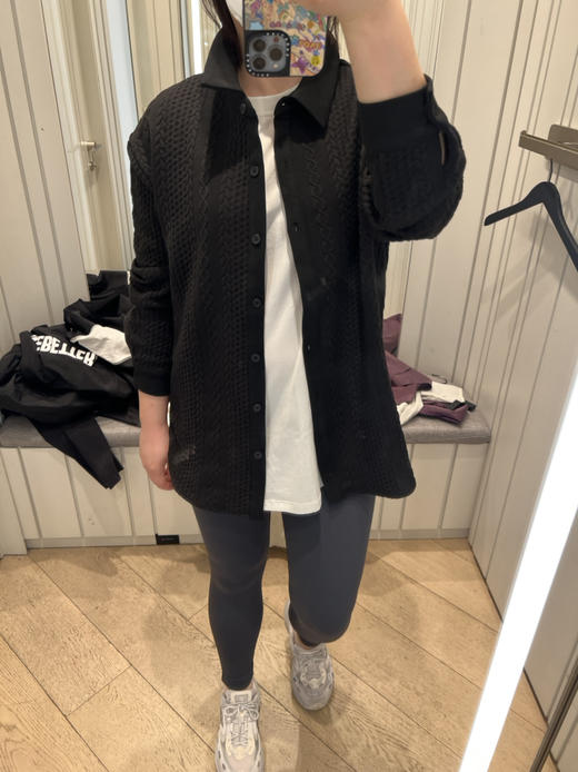 针丝缘春新品立体浮雕休闲柔软显瘦简约衬衫4133 商品图11