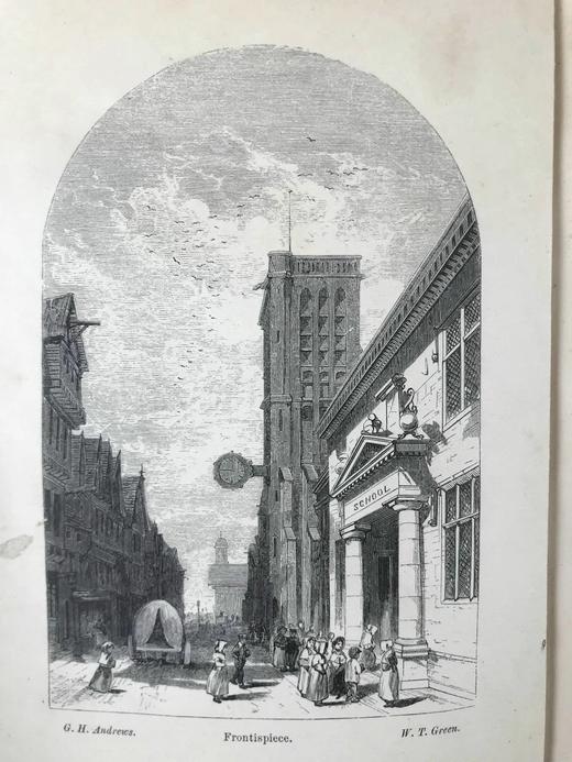 1857年 莫尔斯沃思夫人《呵护孩子》 20幅版画插图 真皮精装36开 商品图2