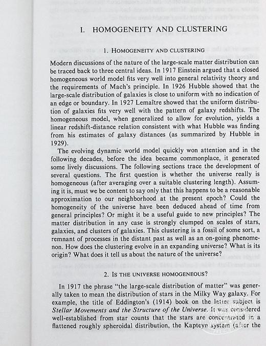 【中商原版】宇宙的大尺度结构 英文原版 The Large-Scale Structure of the Universe 诺贝尔物理学奖得主 P. J. E. Peebles 商品图5