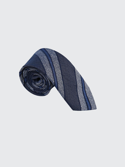 callisto聚酯纤维蓝色领带  FQCTE009C 商品图1