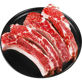 东上御品安格斯进口原切牛肋排 1250g*2袋 贴骨带肉