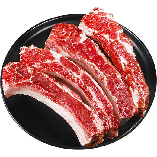 东上御品安格斯进口原切牛肋排 1250g*2袋 贴骨带肉 商品图0