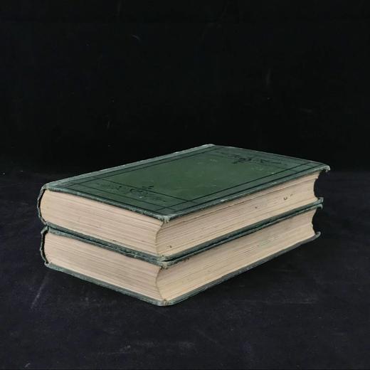 1879年 狄更斯《尼古拉斯·尼克贝》（全2卷） 约30幅插图 漆布精装大32开 商品图1