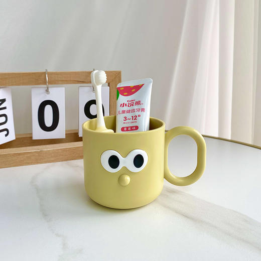 *【立体萌宠造型！儿童洗漱杯】儿童刷牙杯，牙刷圆形杯子，宝宝家用可爱卡通男女孩防摔漱口 商品图2
