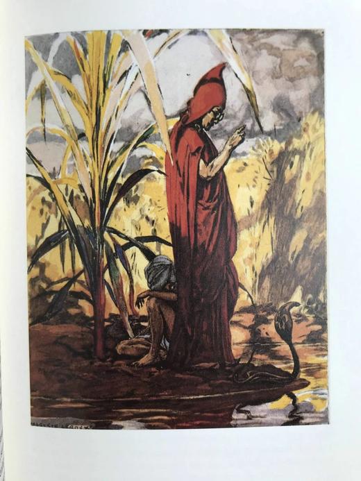 吉卜林《基姆》 12幅彩色插图 精装18开带书匣 商品图5