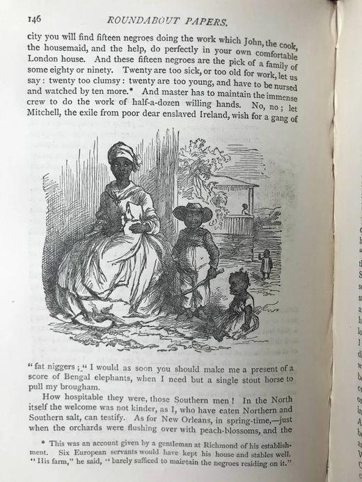 1898年 萨克雷《委婉集》 数十幅插图 真皮精装32开 商品图7
