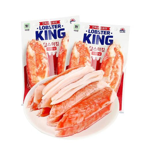 韩国思潮大林蟹肉棒手撕蟹柳即食低脂5.3号（10袋装） 商品图0