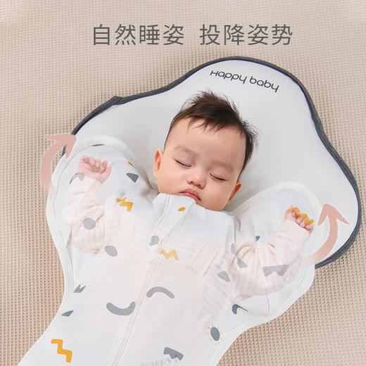 【防惊跳！婴儿襁褓包】360°环绕不惊跳，睡袋纯棉初生儿襁褓包巾，春夏秋宝宝睡觉sh 商品图2