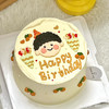 6寸男孩蛋糕（来图定制，茉莉蜜瓜） 商品缩略图0