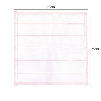 茶花 抹布 洗碗布28*28cm10片装百洁布棉柔夹层疏油清洁洗碗巾 商品图6