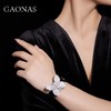 GAONAS 925银锆石手链 高纳仕 翩翩起舞白蝴蝶腕带 WJ115266 商品缩略图2