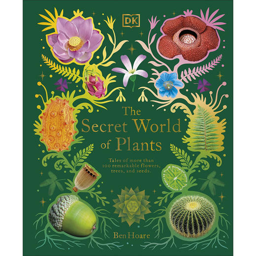 植物的秘密世界 植物百科图鉴 精装 英文原版 The Secret World of Plants 商品图0