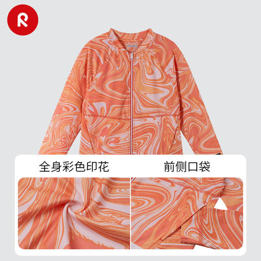 reima女孩儿童大童卫衣春夏新款木糖醇凉感上衣防晒休闲外套 商品图1