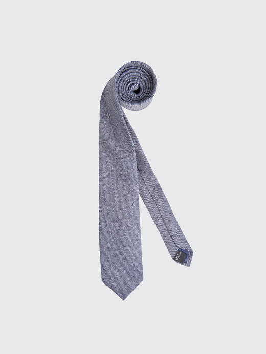 callisto深麻灰领带 丝绵混纺SOCTE010GY 商品图0