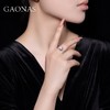 GAONAS 925银锆石戒指 高纳仕  经典3克拉 白色戒指 WJ091330 商品缩略图3