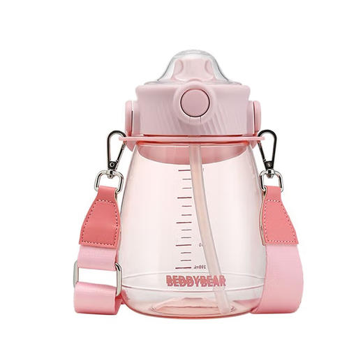 杯具熊大肚杯夏季大容量男女学生杯tritan材质户外便携双饮运动水杯 嘟嘟桶1200ml 商品图0