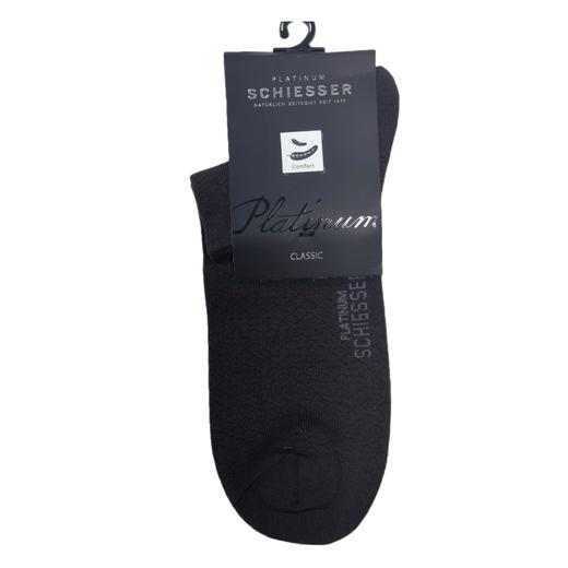 (清仓款，不退换，部分货品无原包装袋，如图所示，介意者慎拍）SCHIESSER德国舒雅高端系列铂雅棉+聚酯+氨纶短颈口袜子实拍99/15230K 商品图3