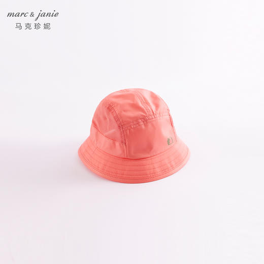 马克珍妮夏装 男女童户外风网面拼接遮阳渔夫帽230811 商品图3