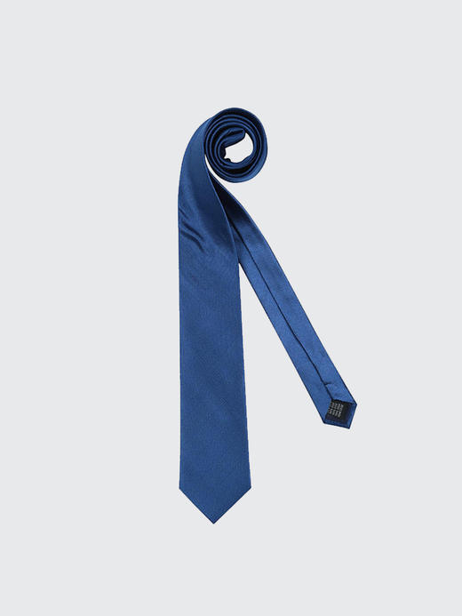 callisto蓝色桑蚕丝领带 SQCTE018C 商品图0