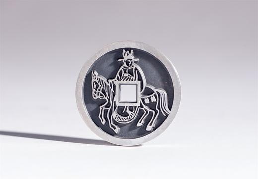 矩德泉坊 纯银手作   状元及第（2.9厘米版）511 商品图1