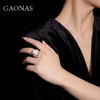 GAONAS 925银锆石戒指 高纳仕 轻奢白色正圆白珠戒指WJ011330 商品缩略图3