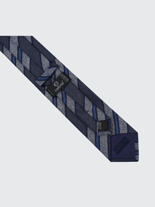 callisto聚酯纤维蓝色领带  FQCTE009C 商品图2