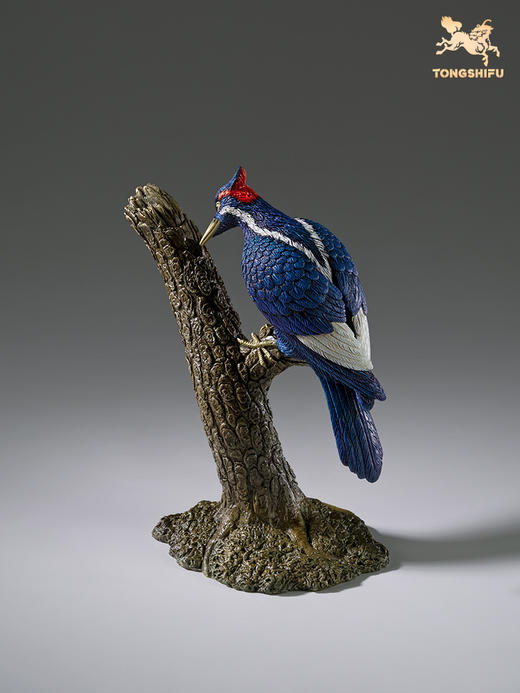 铜师傅 铜摆件《铜师傅百鸟集》之象牙啄木鸟 家居饰品桌面摆件 商品图2