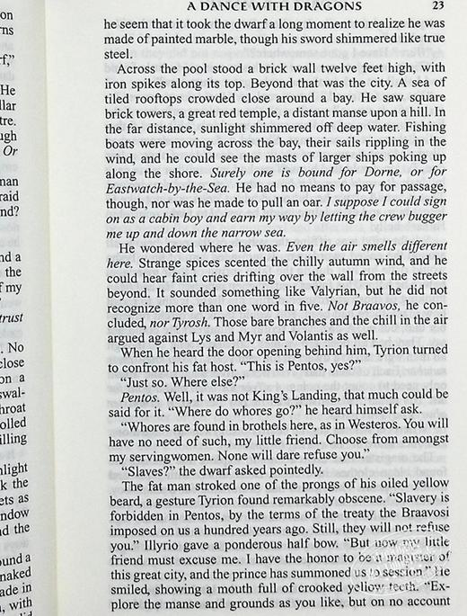 【中商原版】冰与火之歌全套全集 权利的游戏小说套装1-5 精装皮革版珍藏版 英文原版 A Song of Ice and Fire game of thrones 商品图7