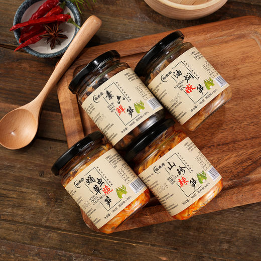 优选|油焖笋  鲜嫩脆辣 无防腐剂 下饭拌面神器 不油腻 180g*2瓶/4瓶 商品图8