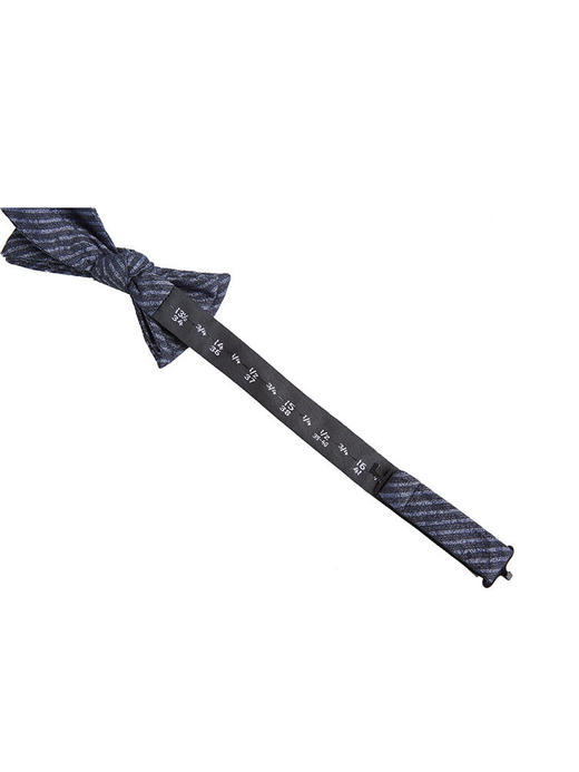 callisto深灰色斜条纹领带 丝绵混纺SOTIE005GY 商品图2