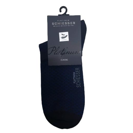 (清仓款，不退换，部分货品无原包装袋，如图所示，介意者慎拍）SCHIESSER德国舒雅高端系列铂雅棉+聚酯+氨纶短颈口袜子实拍99/15230K 商品图2