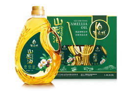 桂之坊山茶油 1.8L*2瓶礼盒装 有机认证