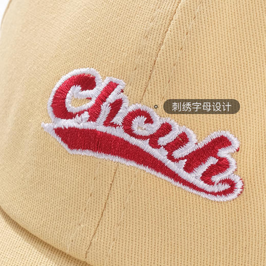 「五款配色！夏季新款」日系刺绣字母复古棒球帽 户外情侣遮阳防晒鸭舌帽潮帽子女配饰 商品图1