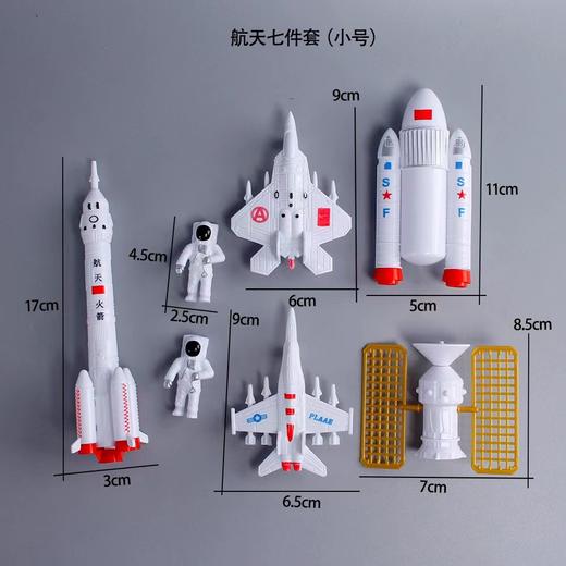 特价网红生日蛋糕摆件太空宇航员航天飞机星球创意蛋糕装饰 商品图10